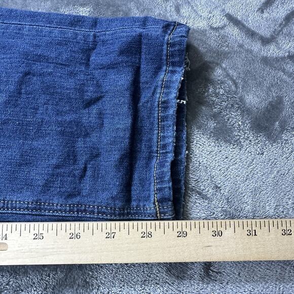 Lane‎ Bryant Jeans Women’s 16 Blue High-rise Essential Stretch Straight Crop - Picture 15 of 16